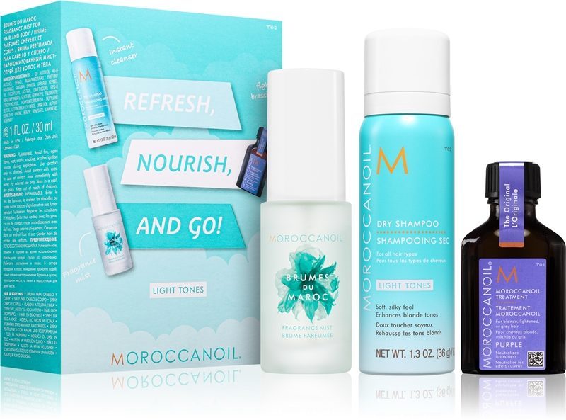 Refresh Nourish And Go Light Tones 250701 | Moroccanoil Refresh, Nourish, and Go! (Light Tones)