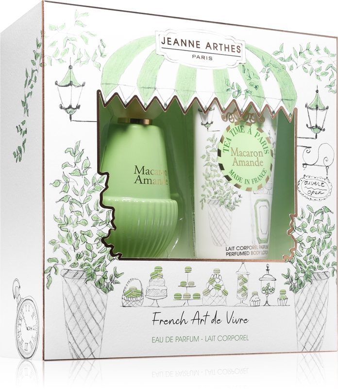 Tea Time A Paris Macaron Amande 240924 | Jeanne Arthes Tea Time á Paris Macaron Amande